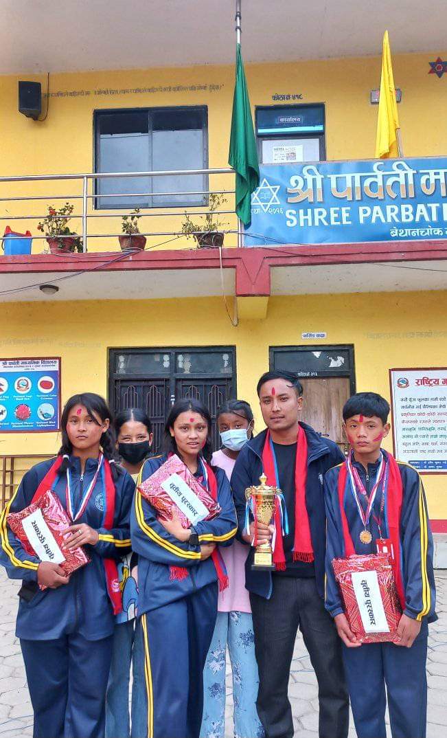 quiz competiton held on Parbati School